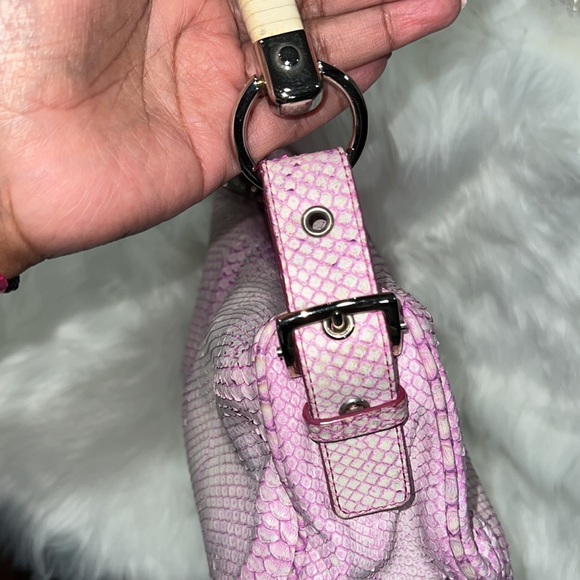 SERGIO ROSSY Pink Sneaking Animal Print Bag - Picture 7 of 14